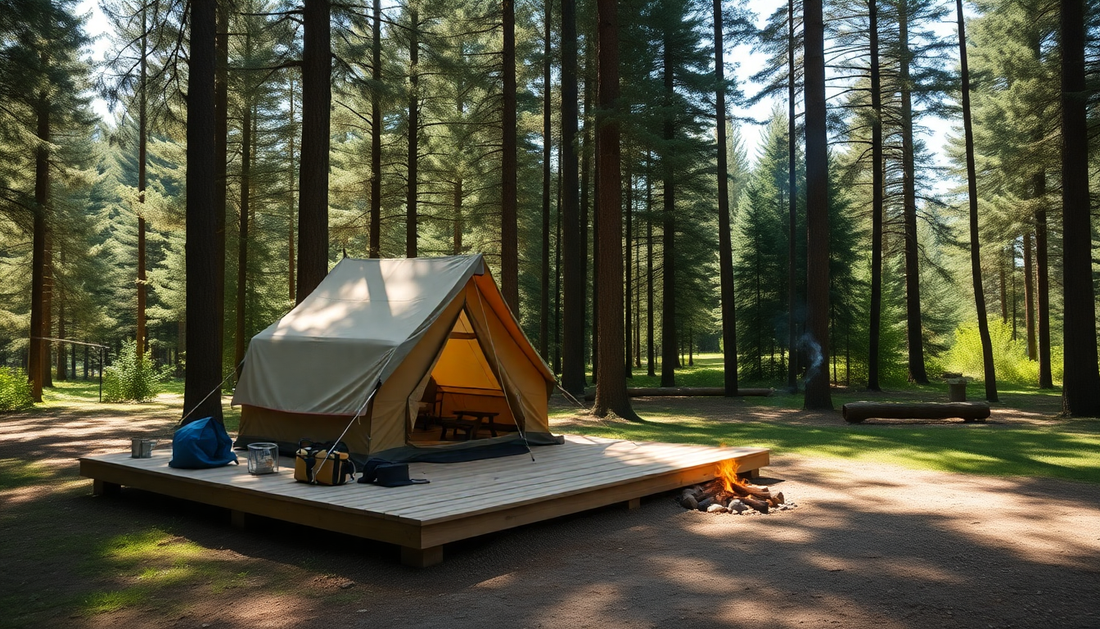 Building a Haven: What Camping Teaches Us About Simplicity and Connection