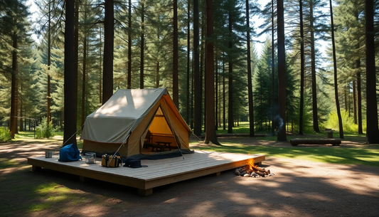 Building a Haven: What Camping Teaches Us About Simplicity and Connection