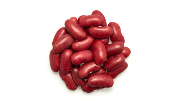 Yupik Organic Dark Red Kidney Beans, 2.2 lb (35.3 oz), Non-GMO, Vegan & Gluten-Free, USDA Certified, Kosher, Dried Legumes, High in Fiber & Protein, Perfect for Soups, Salads & Chili