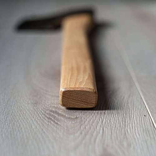 Queen of Hearts Throwing Axe: World Axe Throwing League Premium Competition Throwing Axe, WATL Throwing Hatchet with Round Hickory Wooden Handle (Square Handle)