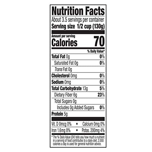 WESTBRAE 15 oz Natural Organic Black Lentils, No Salt Added, Source of Plant Based Protein and Fiber, Low Fat, Gluten Free, (Pack of 12)