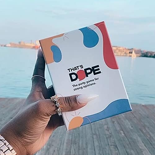 That's Dope: The Party Game for Strong Opinions ??Core Pack | 288 Topic Cards, 6 Voting Card Game Set | Fun Adult and Family Party Game
