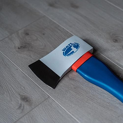 The Patriot: World Axe Throwing League Premium Competition Throwing Axe & Multi-Purpose Camping Axe or Wood Splitting Axe with Rubber and Fiberglass Handle
