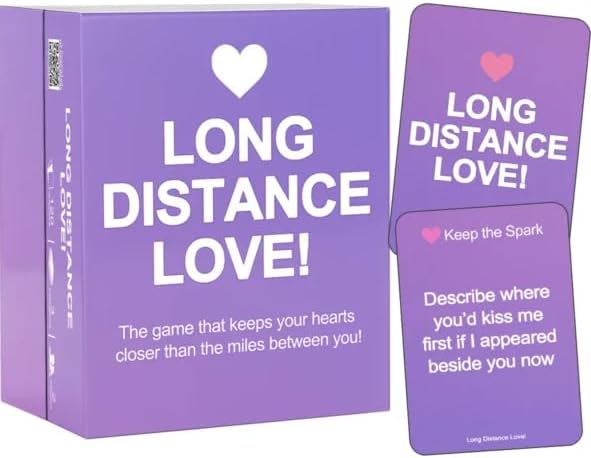 Long Distance Love ??Couples Card Game for Long-Distance Relationships