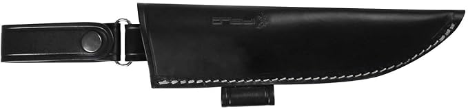 iFIELD Bushcraft Survival Knife Workout EL29121 ??4.52??MOVA-58 Full-Tang Satin Blade, TRF Granite Handle, Multi-Position Leather Sheath, Outdoor Camping & Hunting Tool