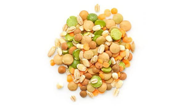 Yupik Organic Sunny Soup Mix with Lentils & Green Peas, 2.2 lb (35.2 oz), Non-GMO, Vegan, Kosher, Source of Protein, Fiber & Iron, Ideal for Soups, Salads & Vegetarian Meals