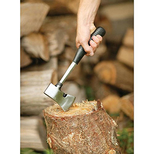 Coleman Axe with Durable Steel Head & Non-Slip Grip Handle, Great for Splitting Wood & Hammering