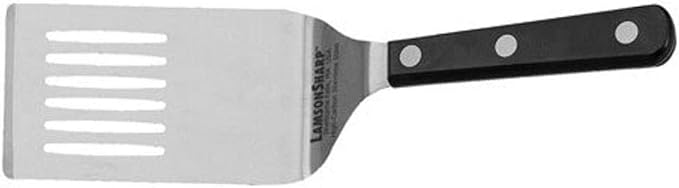 Lamson Slotted Turner with Noir Ultra Durable Handle (3" x 5")