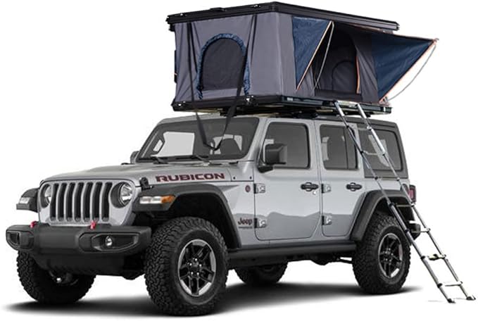 Premium Hard Shell Rooftop Tent for Camping SUVs - Waterproof, Spacious Truck Tent