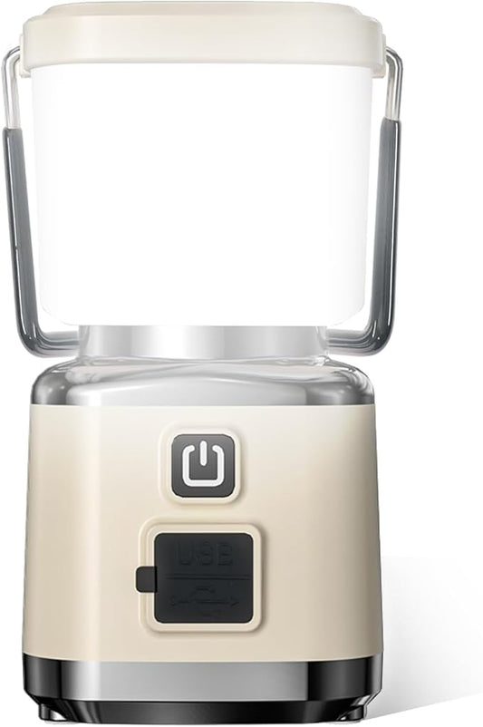 Allspark LED Camping Lantern Rechargeable,Dimmable Magnetic Camping Light,1000LM, 4 Light Modes,Waterproof Tent Lights,Emergency Light for Home Power Outages, Hurricane, Storm,Outdoor Hiking(White)