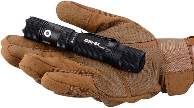 PowerTac E9R G4 Tactical Flashlight ??2550 Lumen Rechargeable LED Flashlights with Magnetic & USB Charging, Super Bright IPX8 Waterproof Light for Emergency, Camping, and EDC
