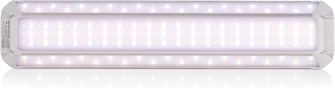 Claymore 3Face Pro X (Light Gray) - Rechargeable Surface Area Camping Light for Trucks, Overlanding, Tents, Canopies, Outdoor Events, Street Vendors, Work Lighting, Long-Lasting Battery, Hanging