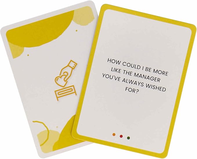 One to Ones Cards- Thought-Provoking Conversation Prompts for Effective Manager Check-ins