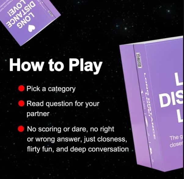 Long Distance Love ??Couples Card Game for Long-Distance Relationships