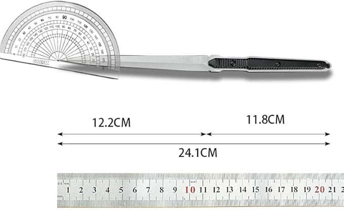 9.5in Tactical Fixed Blade Knife with Kydex Sheath,8Cr13Mov Steel Blade Aluminum Handle,Outdoor Survival Camping Fishing Hunting Knife Cutting Tool, Best Gifts for Men (Silver)