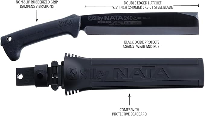 Silky NATA Hatchet Outback Edition 240mm (756-24)