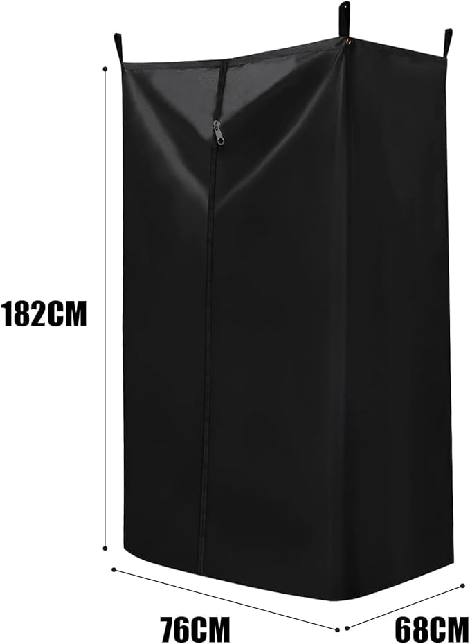 Boat Changing Room, Heavy Duty Hanging Privacy Tent Shower Awing Portable Overland Fitting Room for Pontoon Camping Boat Dancing
