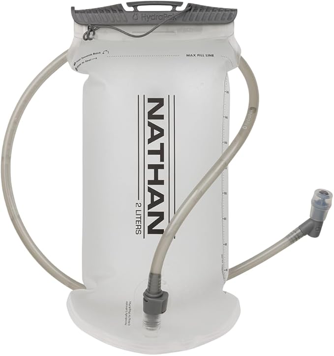 Nathan Hydration Bladder BPA Free, Water Bladder for Hiking Backpack, Hydration Backpack, Hydration Pack, Running, Walking, Obstacle Course Race, Cycling