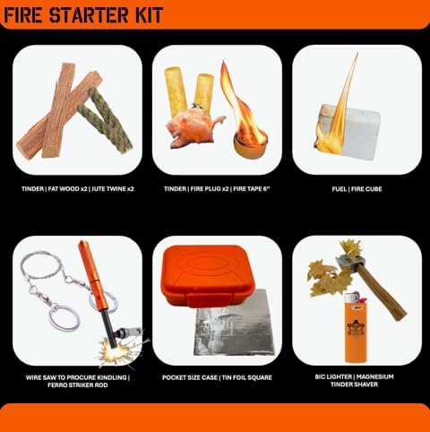 72 Hour Survival Kit - 291 Pieces Survival Gear and Supplies - 45L Go Bag Emergency Backpack, First Aid, Water Filter, Tools, Tent, Camping Essentials, Emergency Preparedness - The Alpha