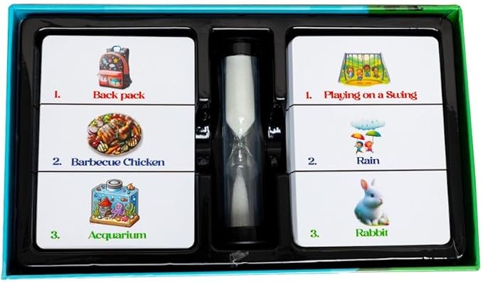 Family Charades - for Kids & Families | 4+ Players | Family Bonding Game | Stocking Stuffers | Ages 4+ |