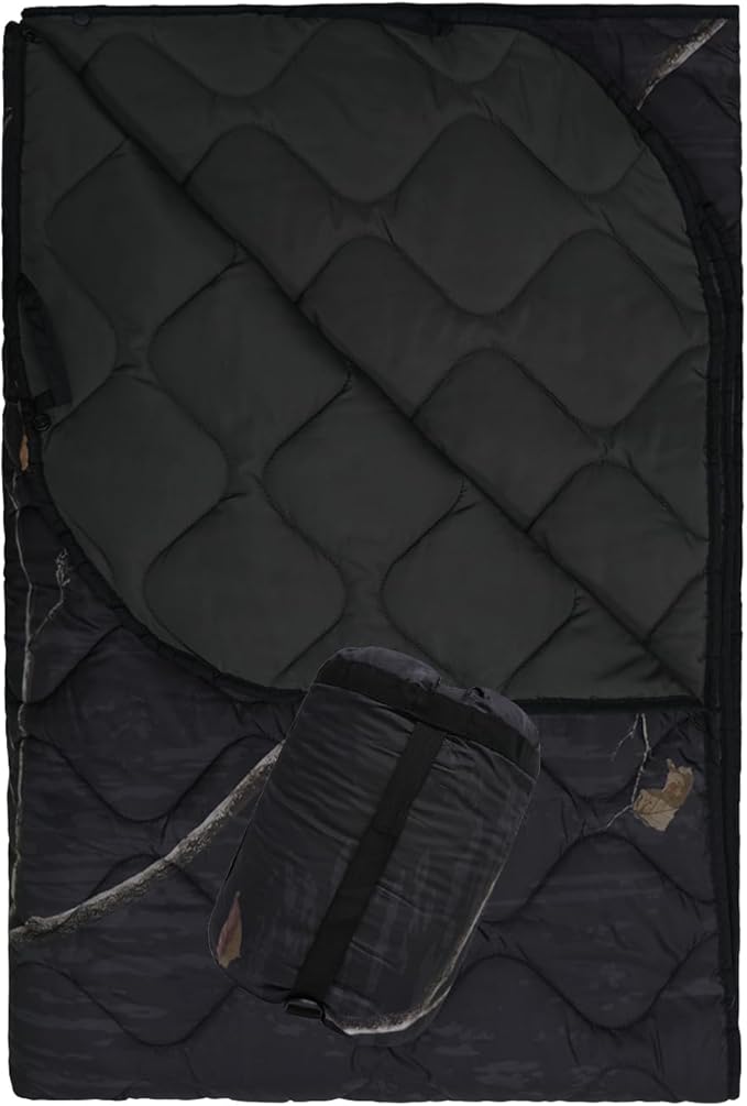 Poncho Liner Military Blanket Outdoor Camping Blankets for Travel, Beach, Grass, Picnic, Car Emergency, Outdoor, Survival