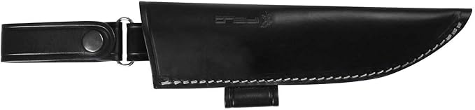 iFIELD Bushcraft Survival Knife Workout EL29121 ??4.52??MOVA-58 Full-Tang Satin Blade, TRF Granite Handle, Multi-Position Leather Sheath, Outdoor Camping & Hunting Tool