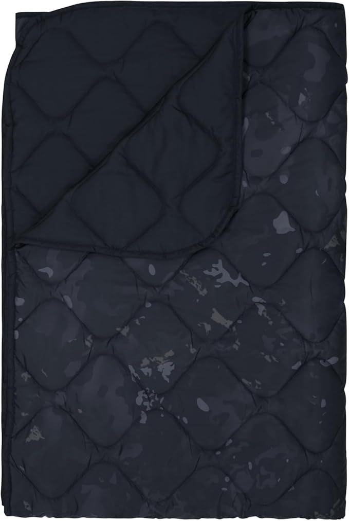 Poncho Liner Military Outdoor Camping Blanket for Travel, Beach, Grass, Picnic, Car Emergency, Outdoor, Survival