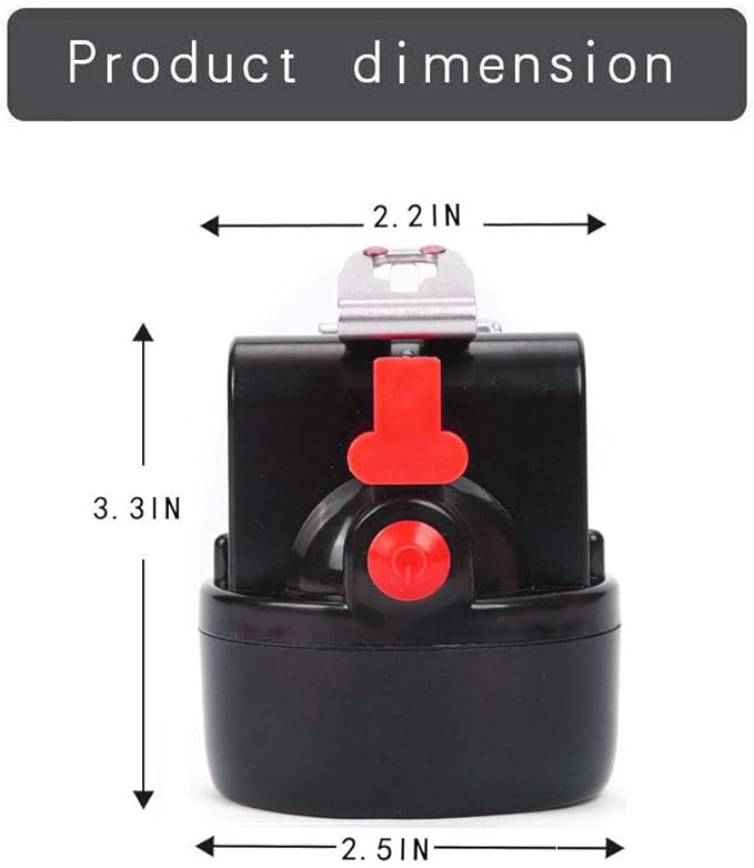 High Power Rechargeable Headlamp with One-Button Control, Long Range LED Miner Headlight, Adjustable Light Modes, Waterproof Head Torch for Camping, Hiking, Caving, Emergency Work Light