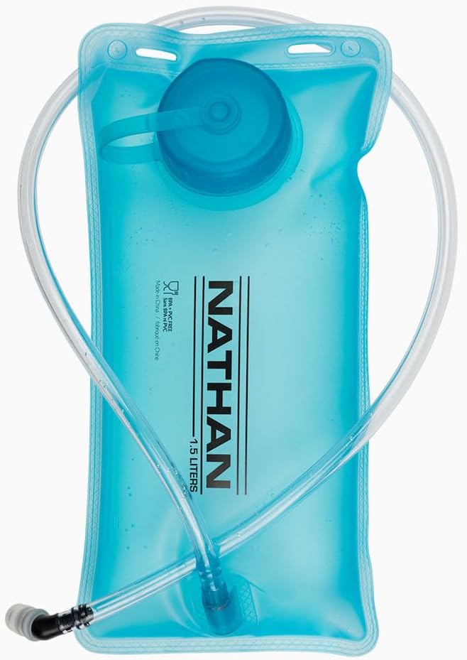 Nathan Hydration Bladder BPA Free, Water Bladder for Hiking Backpack, Hydration Backpack, Hydration Pack, Running, Walking, Obstacle Course Race, Cycling