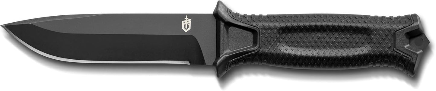 Gerber Gear StrongArm Fixed Blade Knife - Tactical Survival Knife for Camping & Hunting - Made in