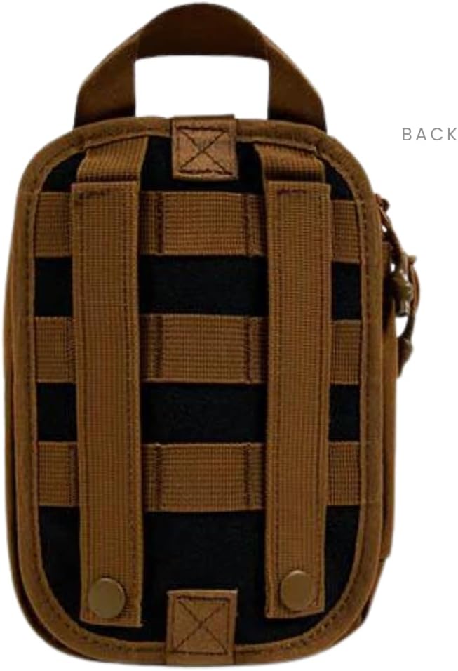 MY MEDIC MyFAK PRO First Aid Kit Bag - Emergency Survival Essentials, Medical Accessories, Rescue Necessities & Supplies for Home, Car, Boat or Travel - Coyote
