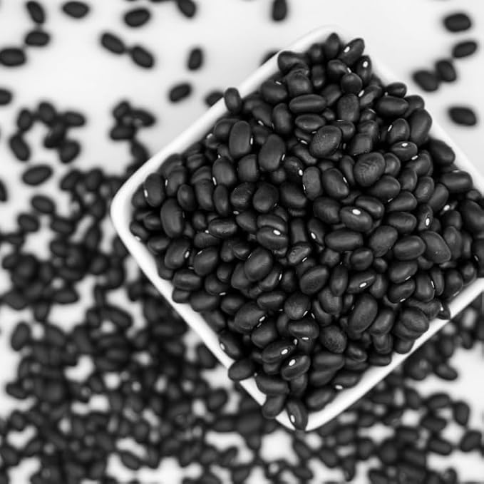 10 Lbs Dried Black Beans Bulk - Frijoles Negros Ideal for New Dishes - Frijoles Negros Bulk Grown in USA - Triple Cleaned Bulk Black Beans in a Bag- Despensa Colombiana