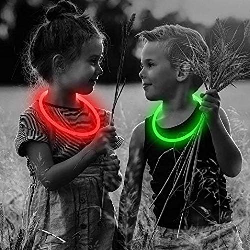 Illumifun LED Dog Collar, USB Rechargeable Light Up Dog Collar Glow in The Dark, Fashion Cuttable Dog Collar Light for Nighttime Walking (Red)