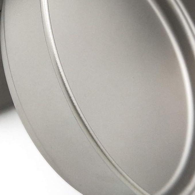 Lixada Ultralight Titanium Frypan Outdoor Camping Hiking Picnic Cooking Frying Pan 750/1000ML with/Without Handle