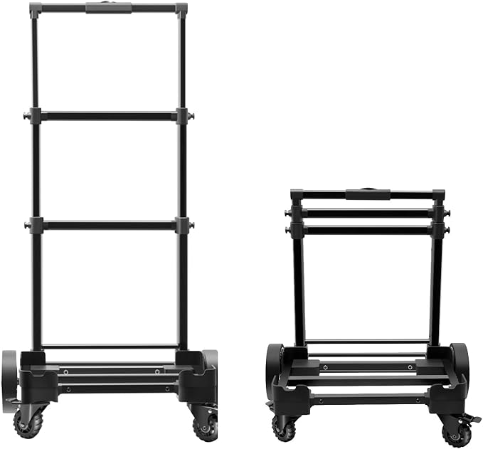 EF ECOFLOW Portable Power Station DELTA 2 Max with Hand Truck, 2048Wh Solar Powered Generator, 2400W LFP Solar Generator, Full Charge in 1 Hr for Home Backup