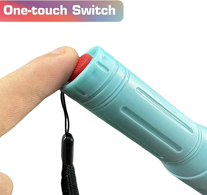 9-LED Mini Flashlight, Small Multicolor Flashlights with Lanyard, Batteries Included, for Hurricane Supplies Party Favors, Gift, Christmas Gifts Stocking Stuffers