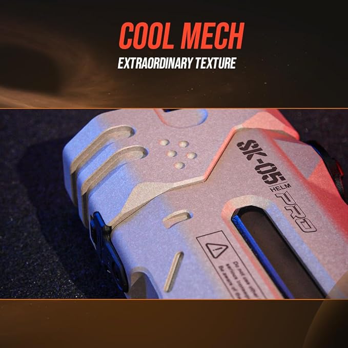 SK05 PRO Mao EDC Flashlight 4360 Lumens, 8000mAh Rechargeable LED Flashlight & Power Bank, 3-in-1 Lighting Modes (Flood/Spot/Side Light) for Camping, Hiking, Emergency - IP68 Waterproof