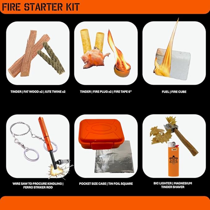 72 Hour Survival Kit - 291 Pieces Survival Gear and Supplies - 45L Go Bag Emergency Backpack, First Aid, Water Filter, Tools, Tent, Camping Essentials, Emergency Preparedness - The Alpha