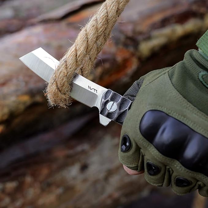 BGT Folding Tactical Knives Razor Blade Ball Bearing System Pocket Flipper Knife EDC Tools For Outdoor Camping Hiking