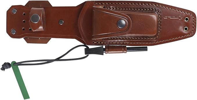 iFIELD Survival Knife Workout MOVA Satin Blade, Includes Sheath, Survival Knife, Camping Tool for Fishing, Hunting, Sport Activity