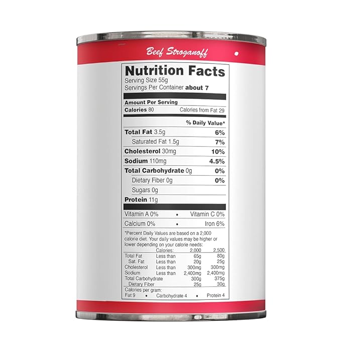 Werling Meat Canned Beef 14.5 Oz – Fully Cooked, Heat & Eat | Shelf Stable Canned Meat for Pantry Staples, Everyday Meals, Camping, Hiking, Emergency & Survival | 5-Year Shelf Life | Pack of 12