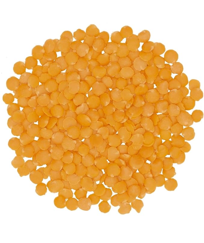 CLEAR CREEK Certified Glyphosate Residue Free Red Lentils | 25 lbs Bucket | Non-GMO | Kosher | Vegan | Non-Irradiated (Will Sprout) | Emergency Food