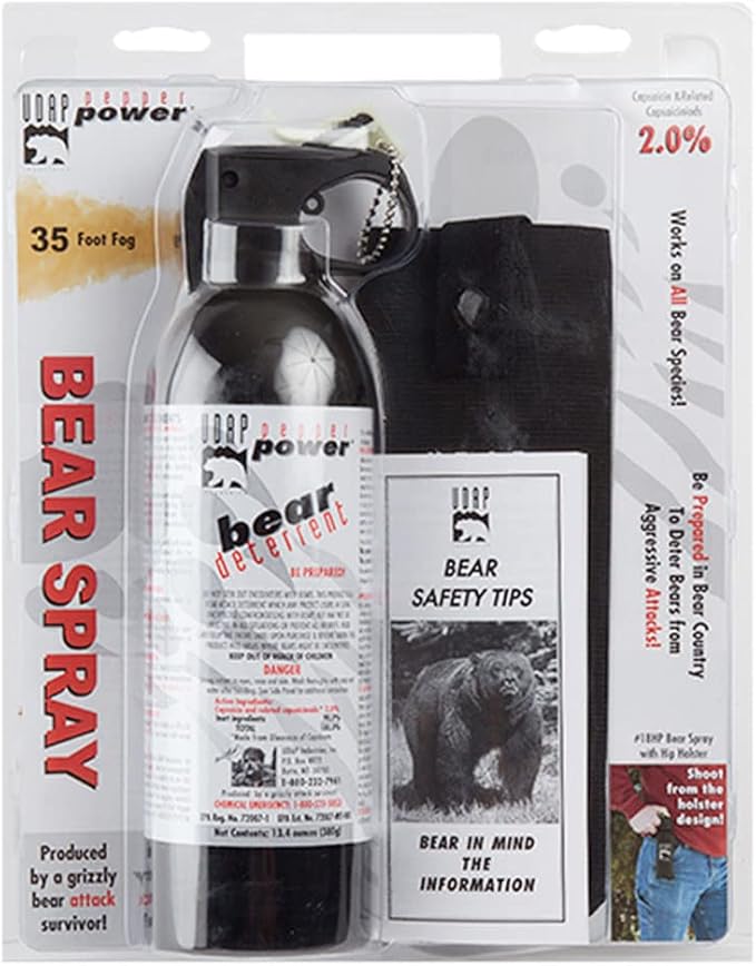 UDAP 18HP Super Mag Bear Spray, Multi