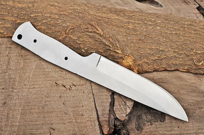 Zaby Knives-7267 Custom Handmade D2 Steel Chef Knife Blank Blade, 12'' Kitchen Knife Blank Blade For knife making, Gray