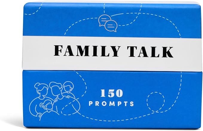 BestSelf Family Talk Icebreaker Deck ??150 Conversation Starters for Family Connections, Fun Bonding, Game Nights