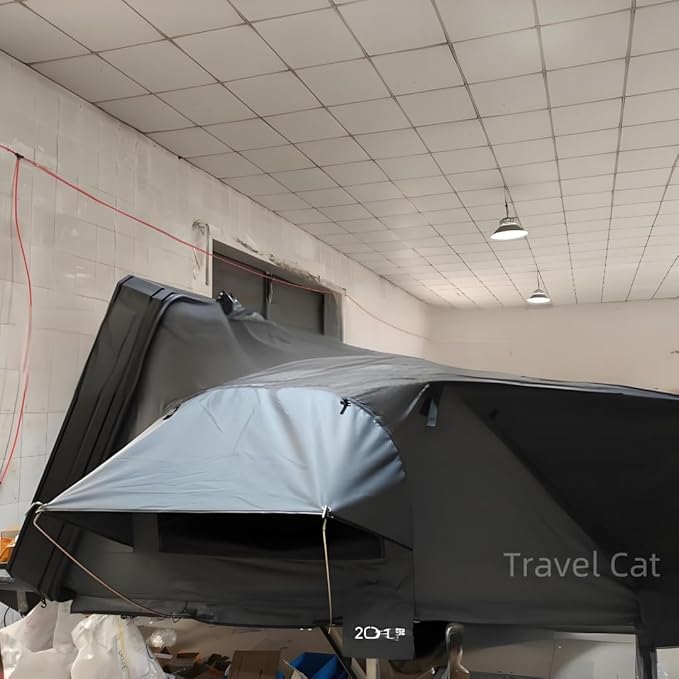 Travel Cat Rooftop Tent Hard Shell Travel Cat Roof Top Tent Hardshell Rooftop Tents for Jeep SUV Truck Van Car Camping Roof Rack Hard Shell Car Top Tents