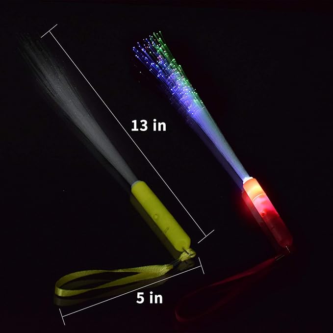 M.best 72pcs Glow Sticks Party Supplies, 3 Modes Colorful Flashing LED Light Up Glow Wands Sticks for Party Favors