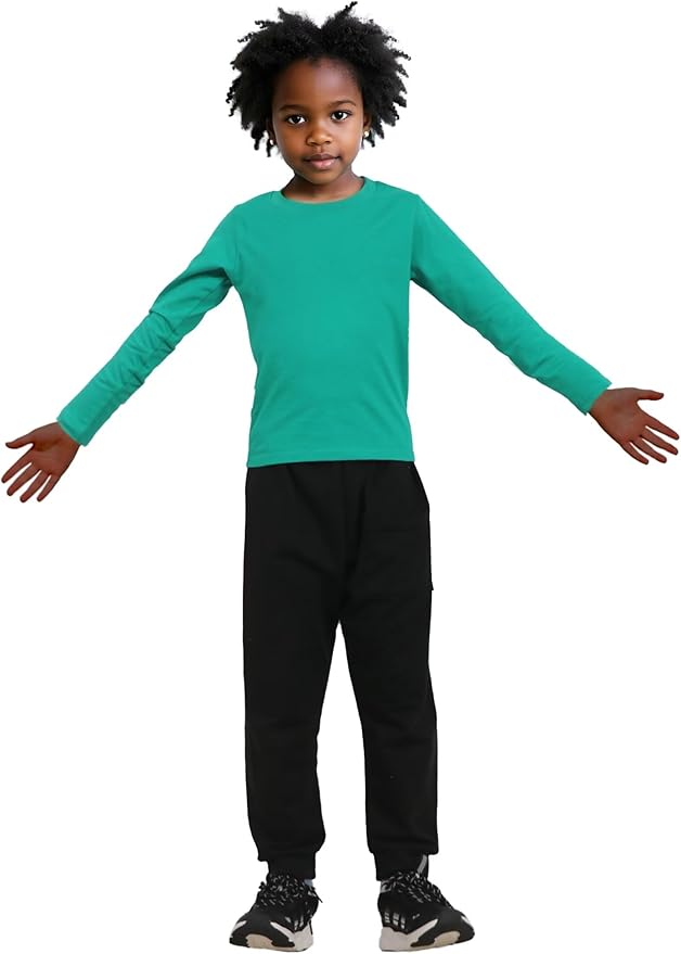 Family Feeling Kids' Long Sleeve Crewneck Boys Tee T-Shirt