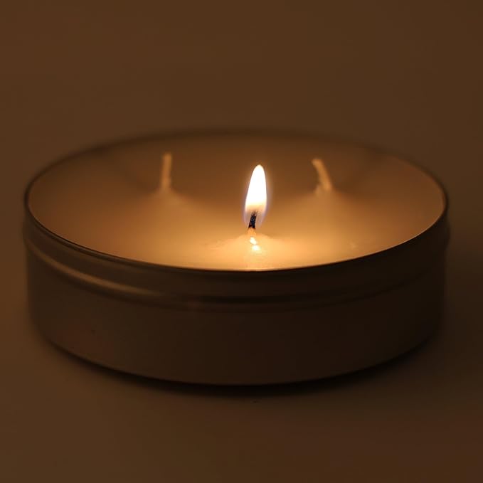 Coghlan's 36-Hour Emergency Survival Candle ??Paraffin Wax Candle in Aluminum Tin Container, Triple Wick, Long-Lasting Light for Camping, Power Outages, Hiking, and Emergency Preparedness Kits