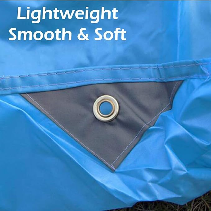 TRIWONDER Hammock Rain Fly Waterproof Tarp Camping Tent Footprint Ground Cloth Backpacking Tarp Camp Shelter Sunshade Mat for Outdoor Hiking Beach Picnic